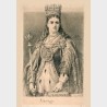 Pocztówka – Jan Matejko, Jadwiga (z cyklu Poczet królów polskich)