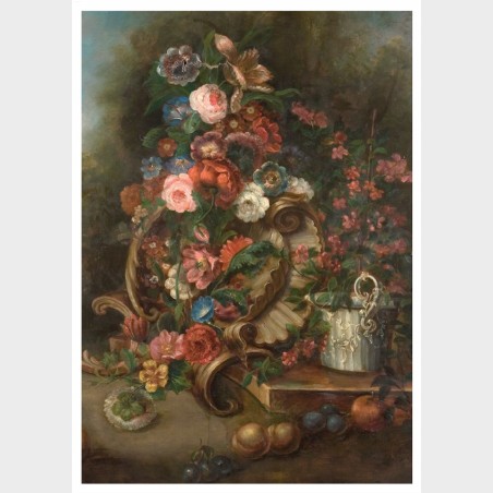 Pocztówka – Julius Johann Wilhelm Birth, Kwiaty i formy...