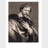 Pocztówka – Paul Pontius wg Antona van Dycka, PETER PAUL RUBENS