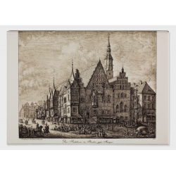 Notes A6 – Ludwig Angerer wg Heinricha Mützla, Ratusz, widok od południowego wschodu