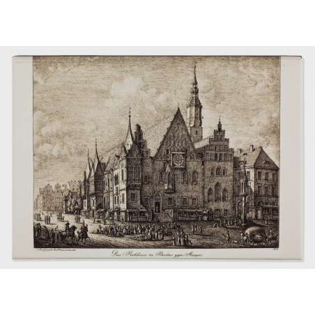 Notes A6 – Ludwig Angerer wg Heinricha Mützla, Ratusz, widok...