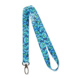 Smycz z nadrukiem - Fragment haftu z przyramka koszuli kobiecej