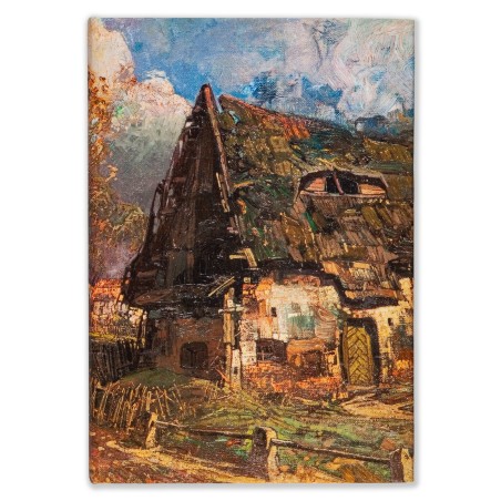 Notes A6 – Eugen Burkert, Wieś śląska (fragment)