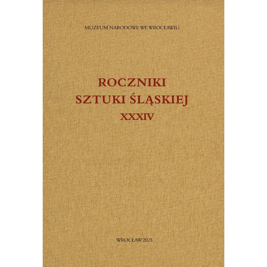 Rocznik Sztuki Śląskiej. Tom XXXIV